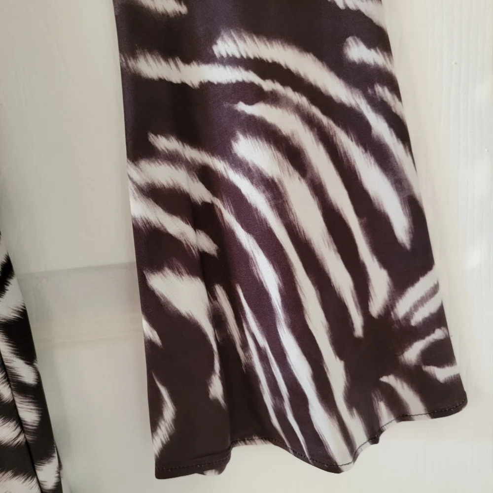 Zara Zebra Printed Dress NWT - Picture 9 of 12